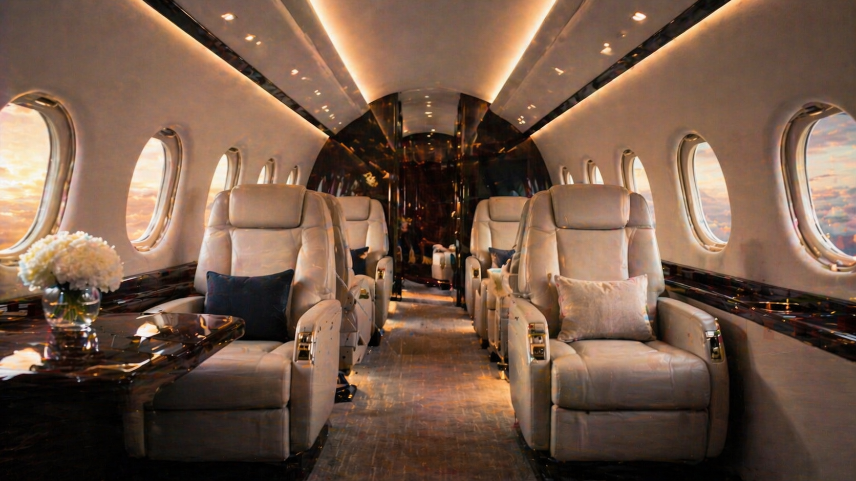 Fly Vetiv’Air Charter Cabin